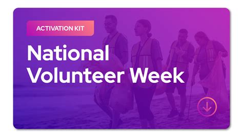 National Volunteer Week Activation Kit 2024