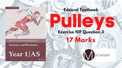 Pulleys Exam Question Exercise F Q Year Pearson Textbook