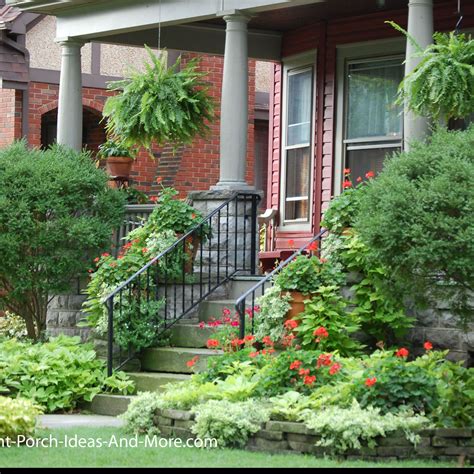 porch landscaping ideas   front yard