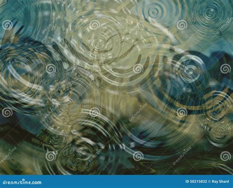 Ripples On A Pond Stock Photo Image Of Restful Natural 50215832