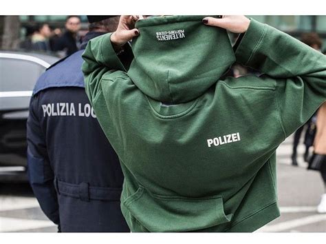 Vetements polizei hoodie | Urban outfits, Fashion, Vetements