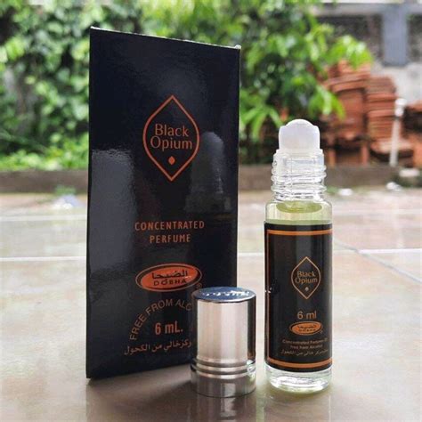 Jual BLACK OPIUM Parfum DOBHA Roll On Kemasan 6ml Minyak Wangi Non