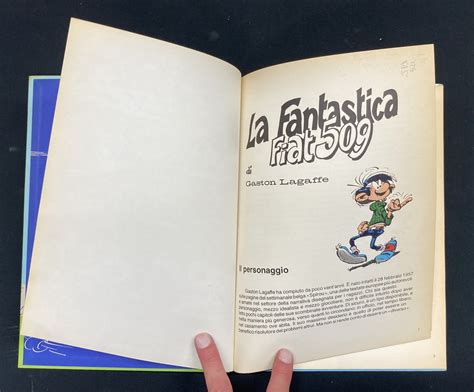 Franquin La Fantastica Fiat Di Gaston Lagaffe Publicit