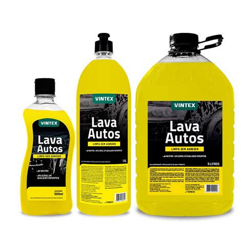 Lava Autos Shampoo Concentrado Neutro Da Vintex Vonixx Shopee Brasil