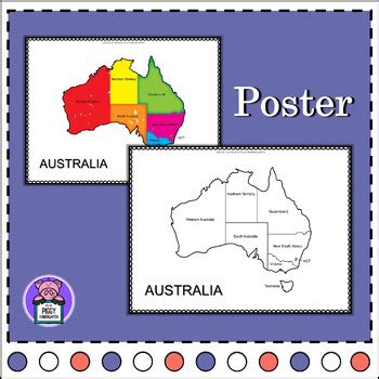 Australia Map Quiz Labeling State and Territories | Geography Map of ...