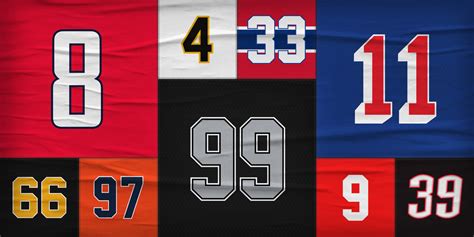 The Best Players To Wear Every Jersey Number In Nhl History The Athletic