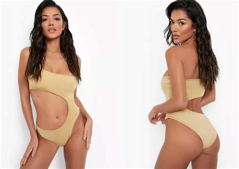 Boohoo G Adkie Bikini Na Jedno Rami S Oficjalne Archiwum Allegro