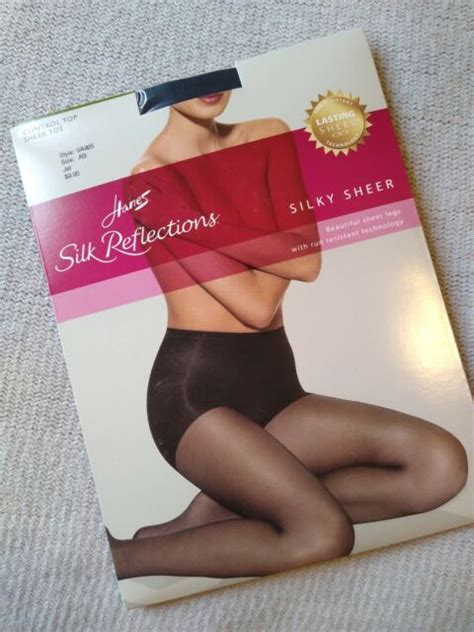 Hanes Silk Reflections Lasting Sheer Control Top Pantyhose 0a925 For