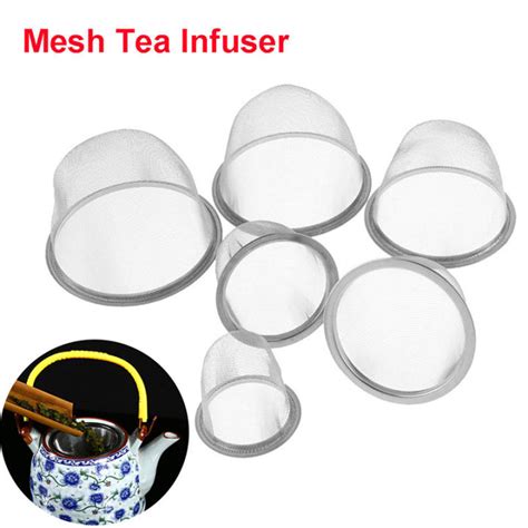 Reusable Stainless Steel Mesh Tea Infuser Strainer Teapot Tea Leaf