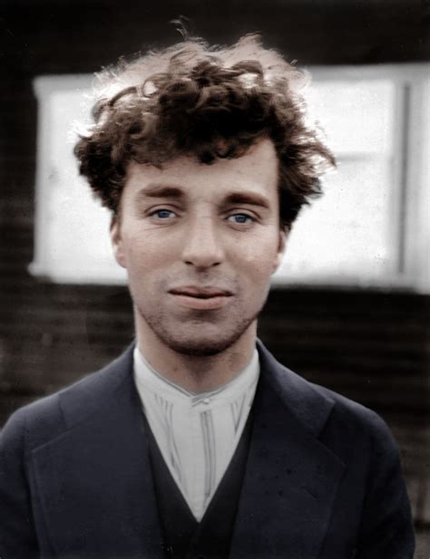 Charlie Chaplin In Color 1916 Historycolored