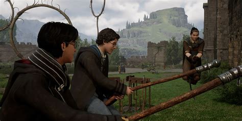 Weird Hogwarts Legacy Glitch Lets Player Run On Top Of Flying Broom