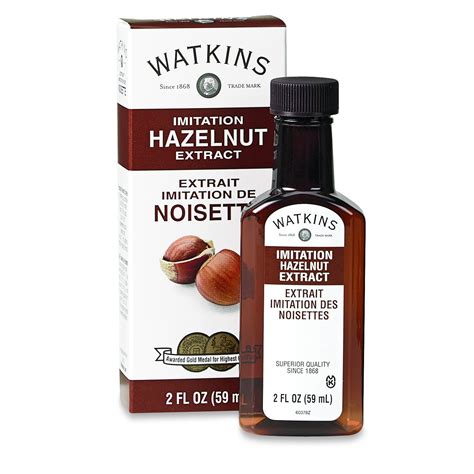 Watkins Imitation Extract Hazelnut 2 Fl Oz Pack Of 6 Packaging May