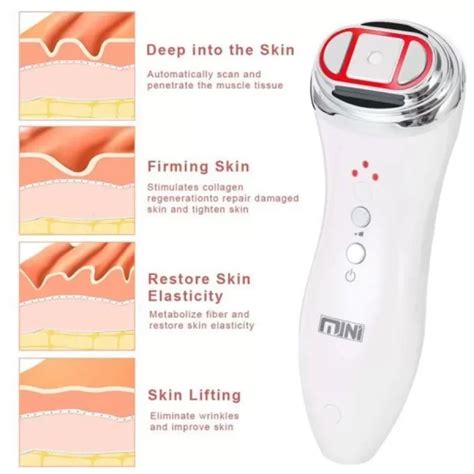 Professional Ultrasonic Mini Hifu Deep Skin Rejuvenation Device