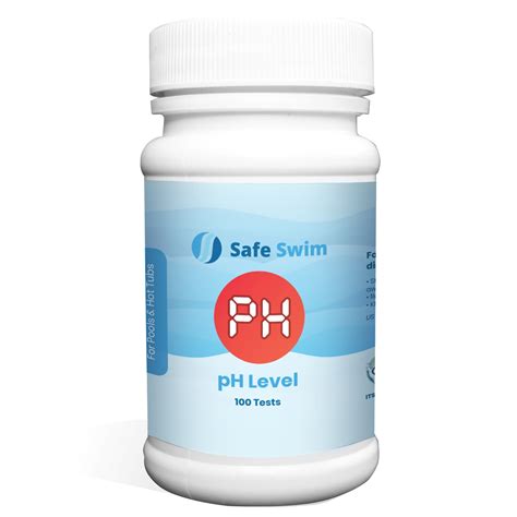 Swim Safe Test Strip pH