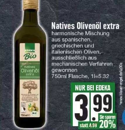 Natives Oliven L Extra Angebot Bei Edeka Prospekte De