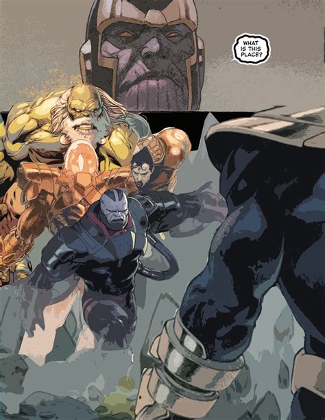 Thanos vs Team (Maestro,Apocalypse and Holocaust) - Battles - Comic Vine