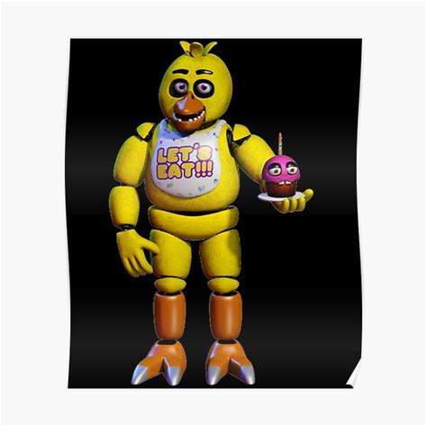 "Chica, Fnaf Security Breach " Poster for Sale by SKSoumen | Redbubble