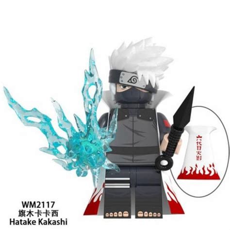 Lego Kakashi Hatake De Naruto Uzumaki Shippuden No Dus Anime Manga