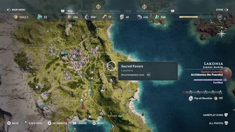 Ac Odyssey Lakonia Side Quests Walkthrough Assassins Creed Odyssey