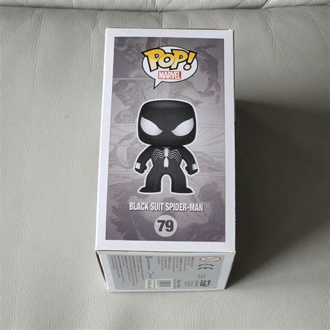 Gitd Black Suit Spider Man Funko Pop Vinyl Hobbies Toys Toys