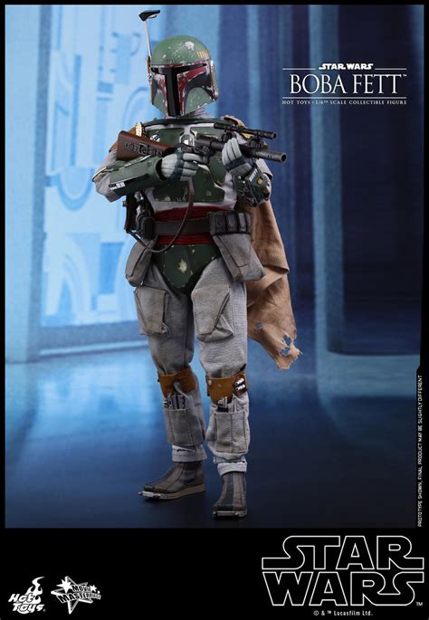 Hot Toys MMS 星際大戰五部曲帝國大反擊波巴費特Boba Fett 比例人偶作品