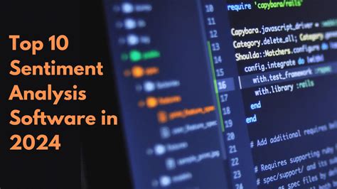 Top Sentiment Analysis Software For Customer Insights