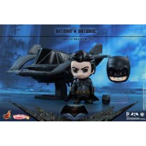 Hot Toys BATMAN V SUPERMAN BATMAN AND BATWING Cosbaby COLLECTIBLE SET Figure BVS Dawn Of Justice