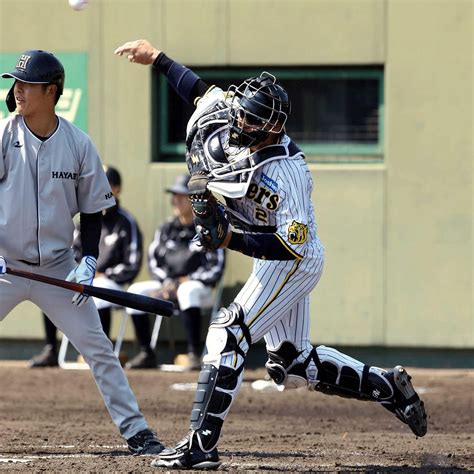 阪神・梅野 バズーカok！2軍戦で1カ月ぶり実戦復帰 23日、1軍合流へ 2024年3月23日掲載 ライブドアニュース