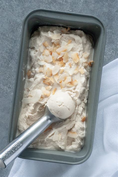 Toasted Coconut Ice Cream Recipe Well Vegan