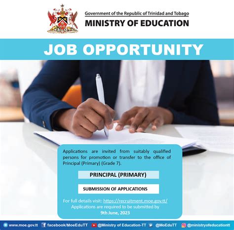 Administrative Vacancies 2023 – Ministry of Education