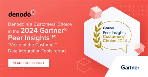 2024 Gartner Peer Insights Voice Of The Customer Data Integration Tools