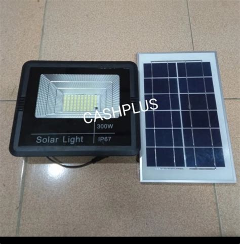 Jual Lampu Sorot Led Tenaga Surya W Solar Cell Lampu Tembak Watt