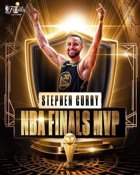 Nba On Instagram “ Stephencurry30 Receives The Bill Russell Trophy As