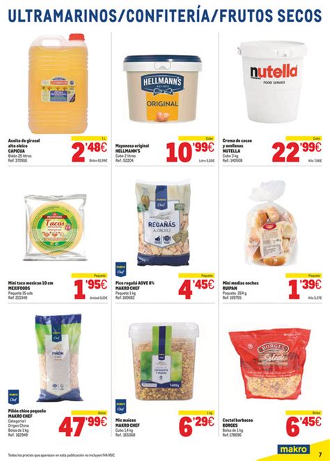 Makro Espa A Ofertas Makro Oferta Bares Restaurantes P Gina