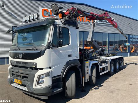 Volvo Fmx X Palfinger Tonmeter Z Kraan Hook Lift Truck For