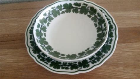 Meissen Plat Avec Bol Porcelaine Green Vine Catawiki