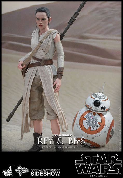Star Wars Rey And BB 8 Sixth Scale Figure Set By Hot Toys Sideshow Collectibles