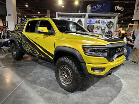 Mopar Debuts Ram Trx Gold Shot Concept At Sema 2022