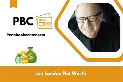 Jon Landau Net Worth 2025: Wealth, Salary, Career Highlights