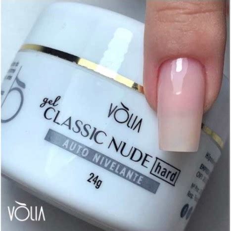 Gel Volia Classic Nude 24g Shopee Brasil