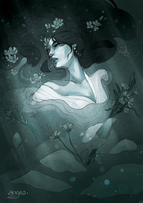 Ophelia: Original Art Print Digital Illustration/ Character - Etsy