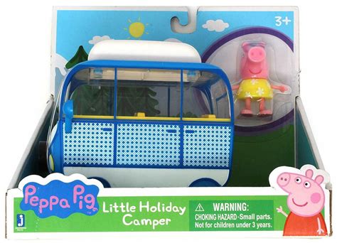 Peppa Pig Peppa Blue Campervan Little Vehicle Limited Edition New