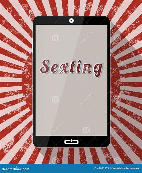 Sexting Stock Illustration Illustration Of Messaging 45052271