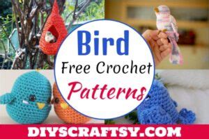 Fun Free Crochet Bird Patterns Diyscraftsy