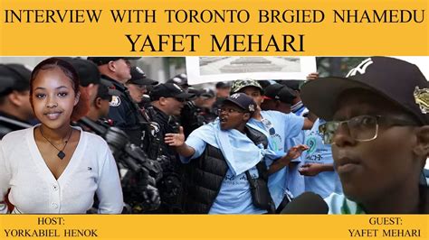 Interview With Toronto Brgid Nhamedu Yafet Mehari About Pfdj Festival