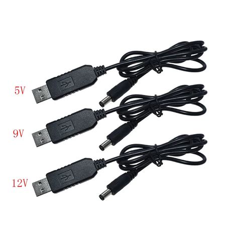 Usb Boost Converter Cable Dc V To V V V Step Up Cord Cable X