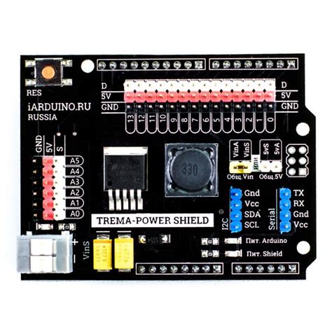 Trema-Power Shield для Arduino купити в Києві та Україні