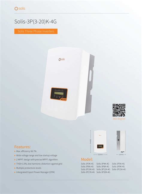 Solis 3 Phase 20kw Inverter 1 Lvp Renewables