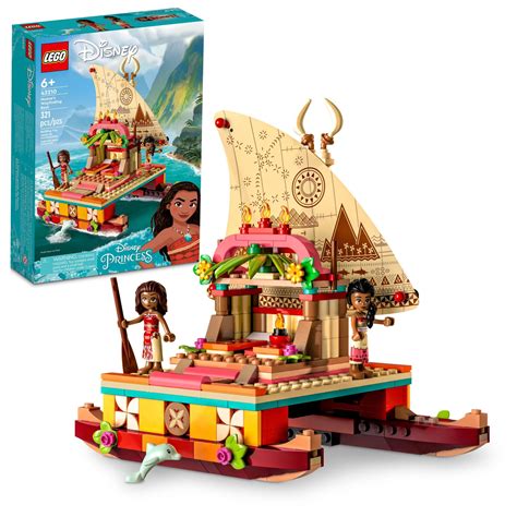 Lego Disney Moanas Wayfinding Boat 43210 321 Pieces Ages 6