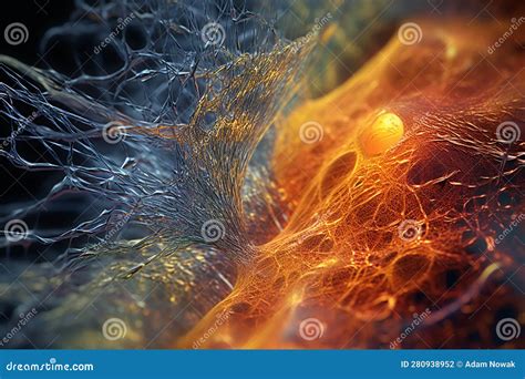 Active Nerve Cells Visualization Of Neuronal Networks In The Brain 3d